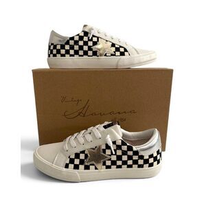 Vintage Havana MIGHTY Hounds Multi Black/White Check, NEW! Size 8